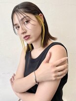 ココ 本八幡(KOKO)&nbsp;黒髪クラゲヘアーオリーブグレー小顔ココアベージュミディアム