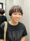 ショートヘア/ハンサムショート/ショートパーマ