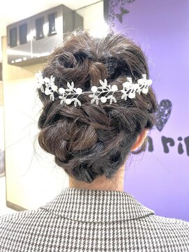 アンリップ ジー(salon unripＧ) h #ヘアセット