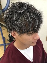 ニシキオリ(NISHIKIORI)&nbsp;ツーブロスパイラルパーマ