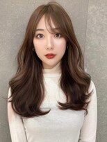 マシェリー バイ ロンド 金山(Ma cherie by Lond)&nbsp;ピンクブラウン×韓国レイヤーカット×エアリーロング