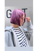 マージュ ギンザ(marju GINZA)&nbsp;人気デザインカラー　エンドカラー　 カシスピンク　アポロ