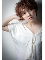 カバーヘア イヴ 戸頭店(COVER HAIR EVE) ステップボーンカットゆるふわエアリーショートw戸頭30代40代