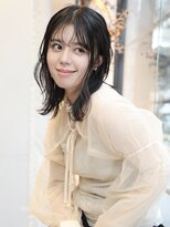 エムスラッシュ みなとみらい馬車道店(M SLASH)&nbsp;センターパート/透け感/色気/ウェットヘア/馬車道