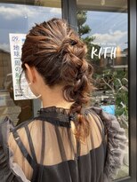 キース(KITH)&nbsp;ポニーアレンジ