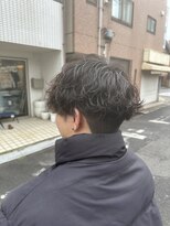 スウェル 船橋店(Swell) ダークアッシュ/アッシュブラック/カルマパーマ/ベリーショート3