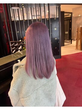 アース 四日市店(HAIR&MAKE EARTH) pink lavender