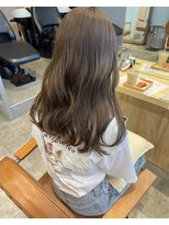 シェノン 奈良橿原店(CHAINON)&nbsp;オリーブベージュ/髪質改善カラー/橿原神宮前