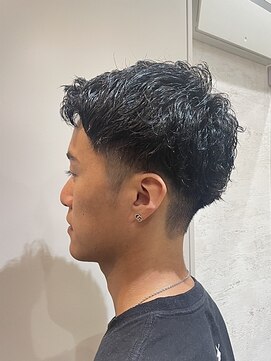 オレンジポップ 妙典店(ORANGE POP) ベリーショート/ダークアッシュ/ニュアンスパーマ/韓国マッシュ