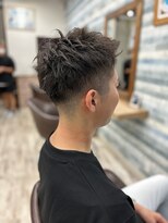 グリーンルーム(green room)&nbsp;メンズショートフェードスタイル