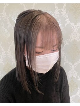 アース オーセンティック アクロスプラザ 与次郎店(EARTH Authentic) やっぱり可愛いフェイスフレイミング♪