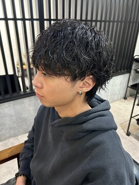 メンズ リコ(MEN'S RICO) 波巻きスパイラル波巻きパーマメンズパーママッシュ【大和】