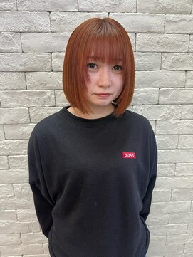 ブレス(bless) オレンジ/オレンジベージュ/オレンジブラウン/鹿児島美容室