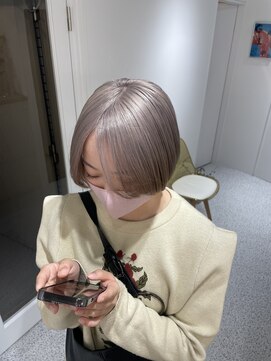 クペウ ローウェン(cope'u ROWEN) h_30 グレーベージュ/ハイトーン/ブリーチ/渋谷