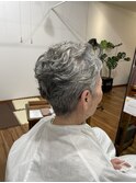 大人女性のツーブロック