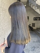 メゾンアクア 表参道(Maison ACQUA)&nbsp;◎ブリーチなしカラーメルティーカラーオリーブベージュ