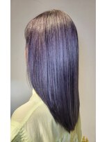 松本平太郎美容室 国立店&nbsp;ロングストレート。酸性ストレートパーマ