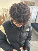 メンズプードルパーマ