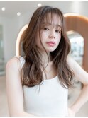 20代30代くびれ顔周りレイヤーカット美髪質改善ストレート