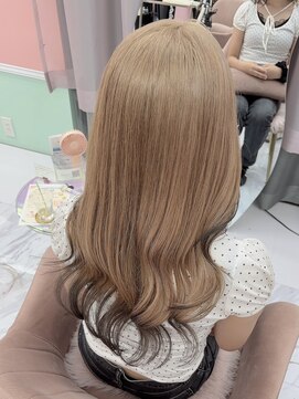 ガーランド(Girland) 【Girland】milkteabeige×black韓国風/レイヤーカット