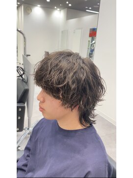 オーシャントーキョー 仙台(OCEAN TOKYO) 波巻きツイストスパイラルマッシュ刈り上げメンズパーマ