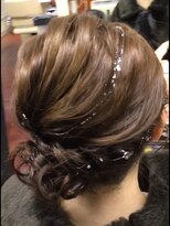 ヘアサロン ユニティ(Hair Salon Unity)&nbsp;サイドシニヨン