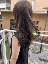 ミント(mint) 透明感柔らかさ◎アッシュグレージュ!Before→ After