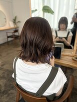 サイ(sai)&nbsp;外はねボブ×透明感ベージュ