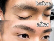 エル 渋谷(L)の雰囲気（眉毛/眉毛ワックス/メンズカット/メンズ ニュアンスパーマ/眉毛）