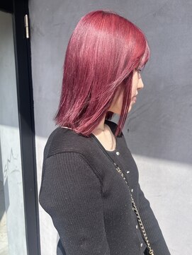 ラヴィズム 長岡店(LUVISM) 韓国/顔周りレイヤー/ダブルカラー/ベージュ/前髪新潟長岡宮関