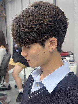 ゼストプール(ZEST POOL) シースルー毛流れマッシュ