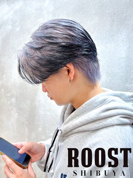ルースト 渋谷店(ROOST) MEN’S HAIR/デザインカラー/センターパート/髪質改善/渋谷