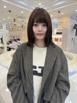 ティンク 天神(Tink)&nbsp;Masaki担当 オリーブベージュ×ハッシュカット