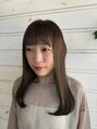 ラファンジュ ヘアー(Rohange hair) サラ艶な髪にワンカールでかわいく☆