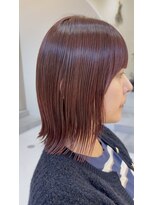 ラ ポルト ドゥ サワ(La Porte de SAWA) 長野市美容室/髪質改善◎艶感ブリーチなしピンクカラー