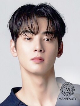 マックスビューティーギンザ(MAXBEAUTY GINZA)　 セミウェットセンターパートメンズスタイル☆