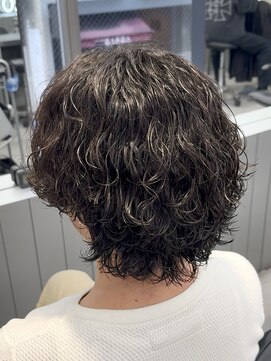 サーフカール/外国人風パーマ/広島メンズ