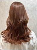 オレンジハイライト×くびれレイヤー