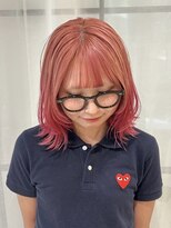 リュミエ ドゥ マッシュ(Lumier de mashu)&nbsp;【大阪梅田中崎町茶屋町】レイヤー/ピンクグラデーション