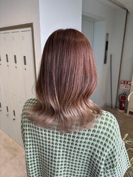 コード 四条河原町駅店(CHORD) 毛先カラー/京都河原町/ダブルカラー/ミルクティーベージュ