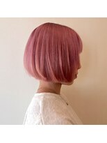 ニコラ(NICOLA)&nbsp;ブリーチオンカラー×ボブ