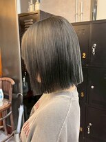 アンドケー 那覇おもろまち店(and K)&nbsp;アッシュベージュ/切りっぱなしボブ