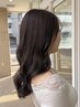 【人気No.1】韓国風レイヤーカット+透明感抜群!天使の艶カラー+髪質改善Tr