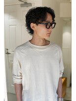 ネイヴィル(navile)&nbsp;センターパート×リフトパーマ