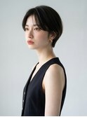 スッキリショートヘア　髪質改善/ショート/前髪/一宮