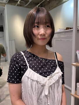 フィルムス 田町芝浦(FILMS) レイヤーカット/ミディアムボブ/レイヤーボブ/前髪/田町