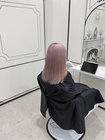 円(en)&nbsp;アッシュピンク×セミロング