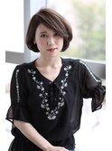 小顔ショートボブ【ヘアドゥ 船橋】