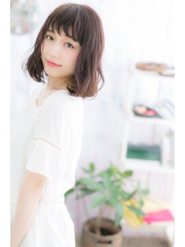 ミック 日暮里店(miq) ほんのり揺らめく♪小顔エアリーボブ