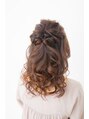ヘアセットサロン クリアリティ(clarity) 選べる5スタイル-ハーフアップ(サイドおろし)